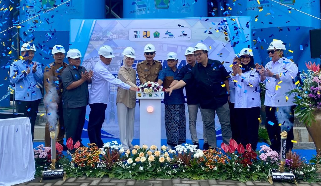 Wujudkan Kemandirian Air Bersih, Wali Kota Malang Resmikan WTP SPAM Bango