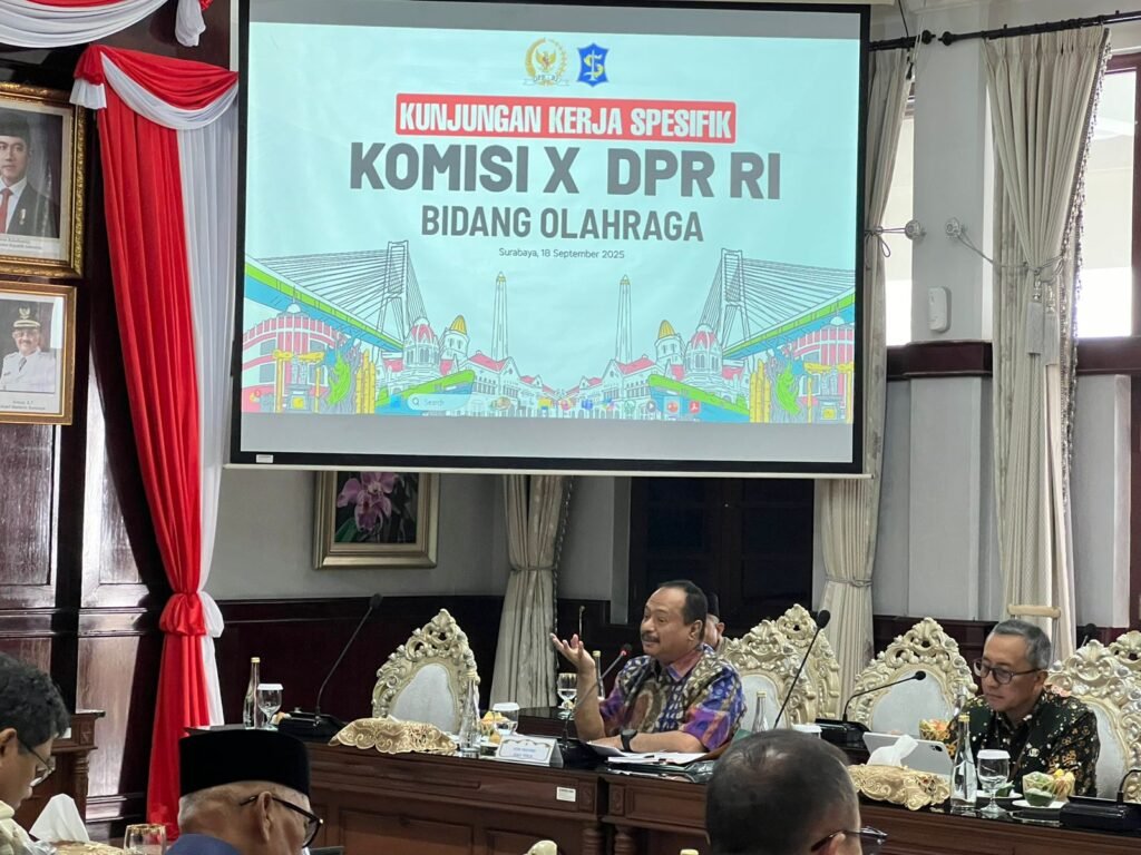 Komisi X DPR RI dan KONI Jatim Bahas Kemenpora 14/2024