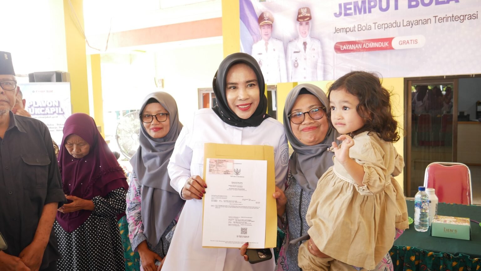 Dispendukcapil Sidoarjo Hadirkan Layanan Jemput Bola di Desa Mergosari