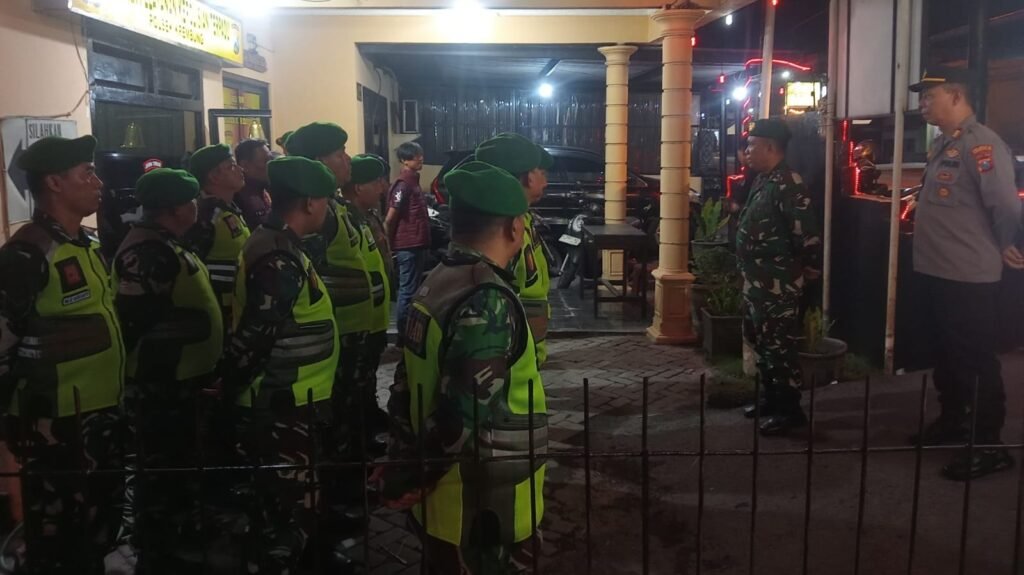 Cegah Balap Liar dan Kriminalitas, TNI-Polri Patroli Bersama di Sidoarjo