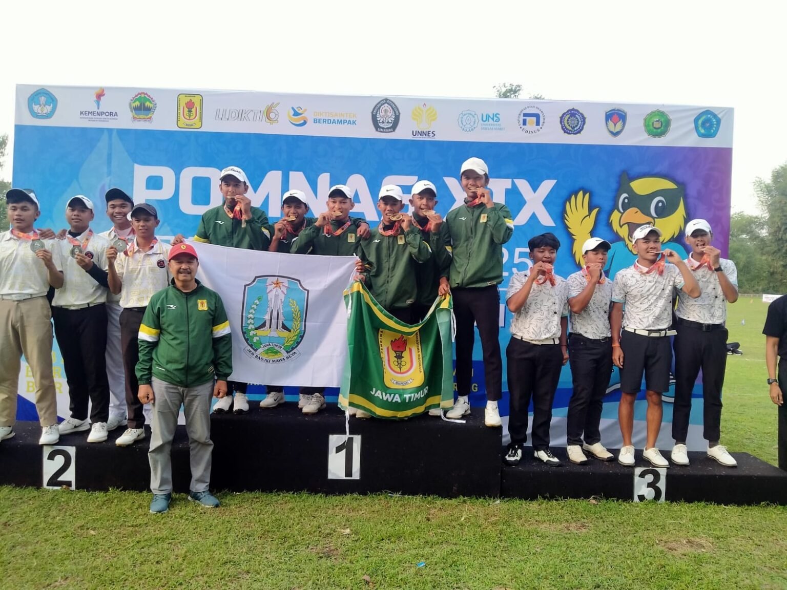 Tim Pomnas Jatim Cabor Woodball Raih 3 Emas