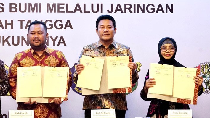 Bupati Subandi Teken MoU, Sidoarjo Dapat Bantuan 7.223 Sambungan Gas Bumi