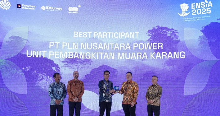 Bukti Komitmen Energi Bersih, PLN Nusantara Power Sabet 46 Penghargaan ENSIA 2025