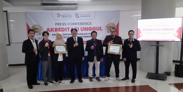 Dua Prodi di Universitas Dinamika Sabet Akreditasi Unggul