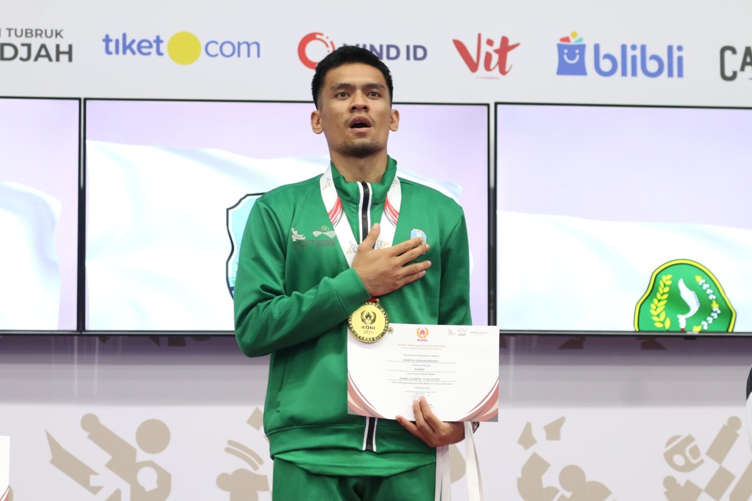 Hari Pertama, Karate Jatim Sumbang 1 Emas, 1 Perak