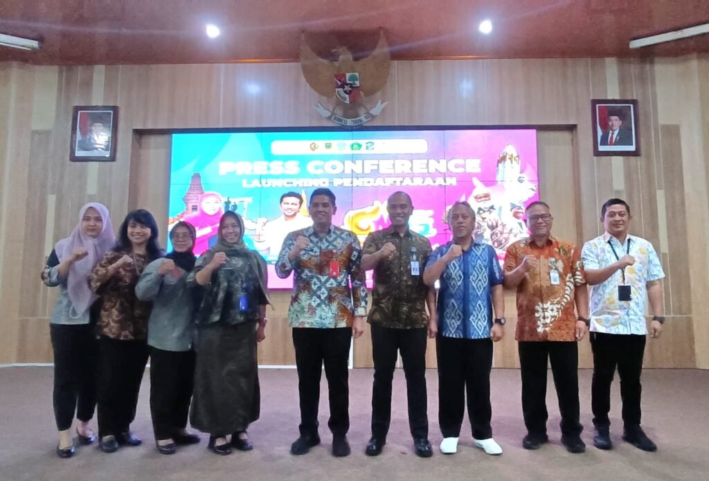 Kadispora Jatim Launching Pendaftarn Online Peserta Gerak Jalan