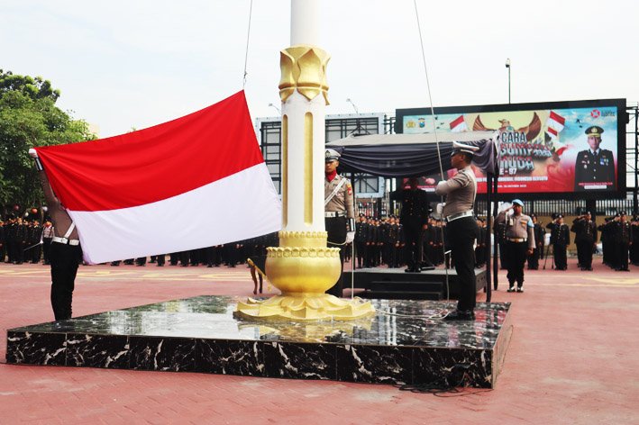 Peringati Sumpah Pemuda ke-97, Polresta Sidoarjo Teguhkan Komitmen Cinta Tanah Air