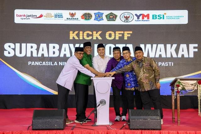 Gerakan Filantropi Islam Dimulai dari Surabaya Kota Wakaf