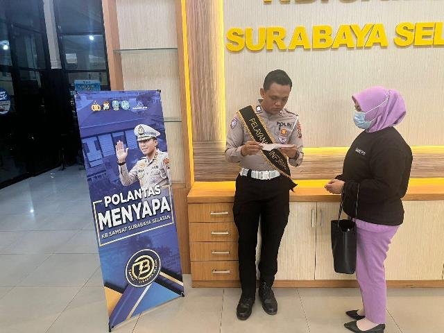 Program Polantas Menyapa Perkuat Pelayanan Humanis