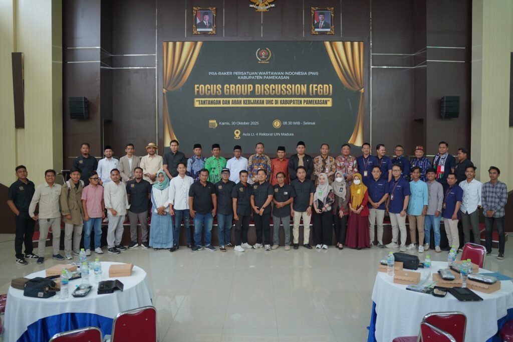 PWI Pamekasan Gelar FGD tentang UHC, Layanan Kesehatan Disorot