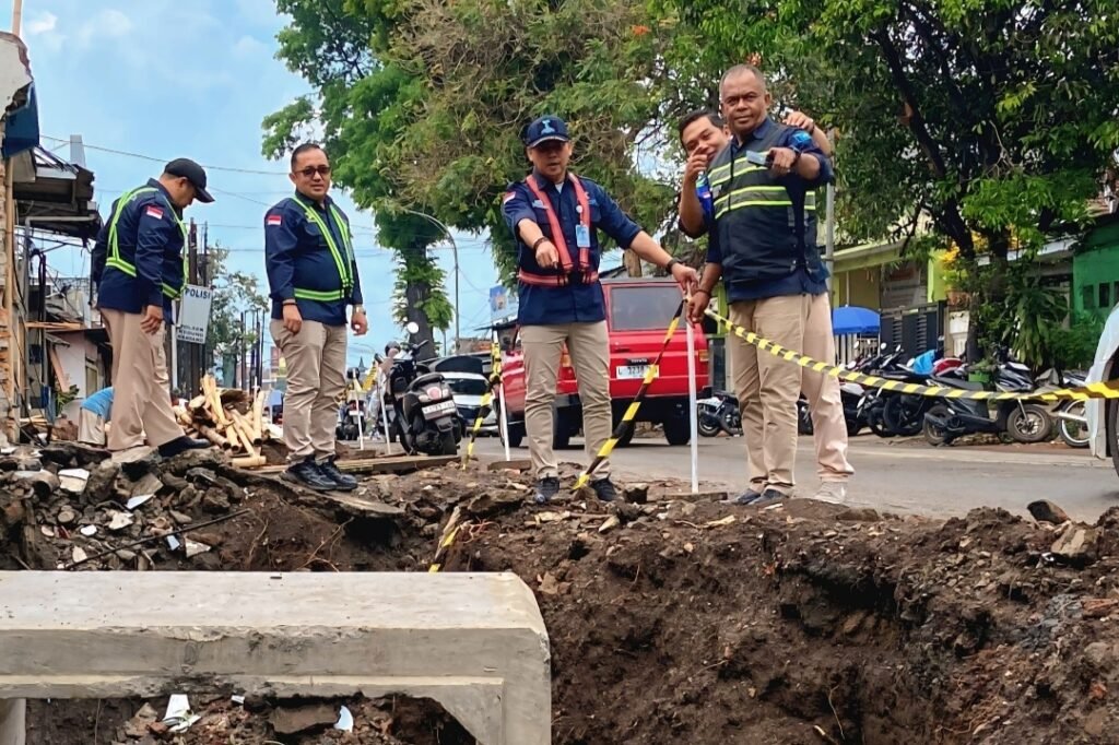 13 Ribu Pelanggan Tugu Tirta Kota Malang Tergangggu Pengerjaan Proyek Deainase Suhat