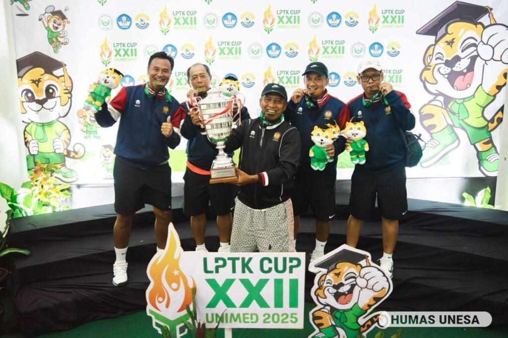 UNESA Juara Umum LPTK Cup 2025 Raih 5 Emas, 6 Perak dan 2 Perunggu
