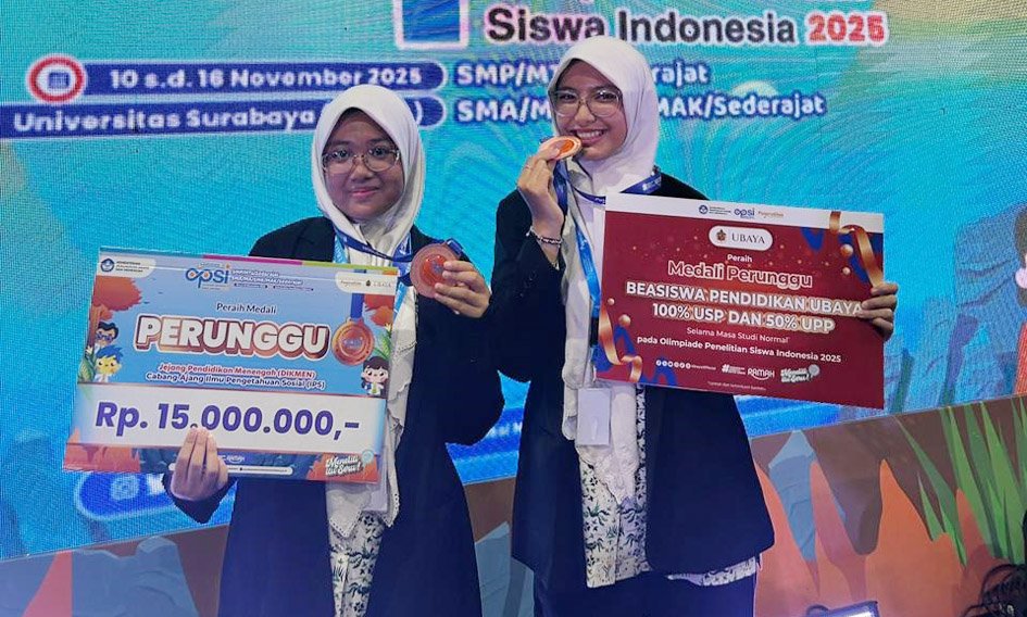 Tim KEUMALAHAYATI SMA Al Muslim Sabet Medali Perunggu di OPSI 2025