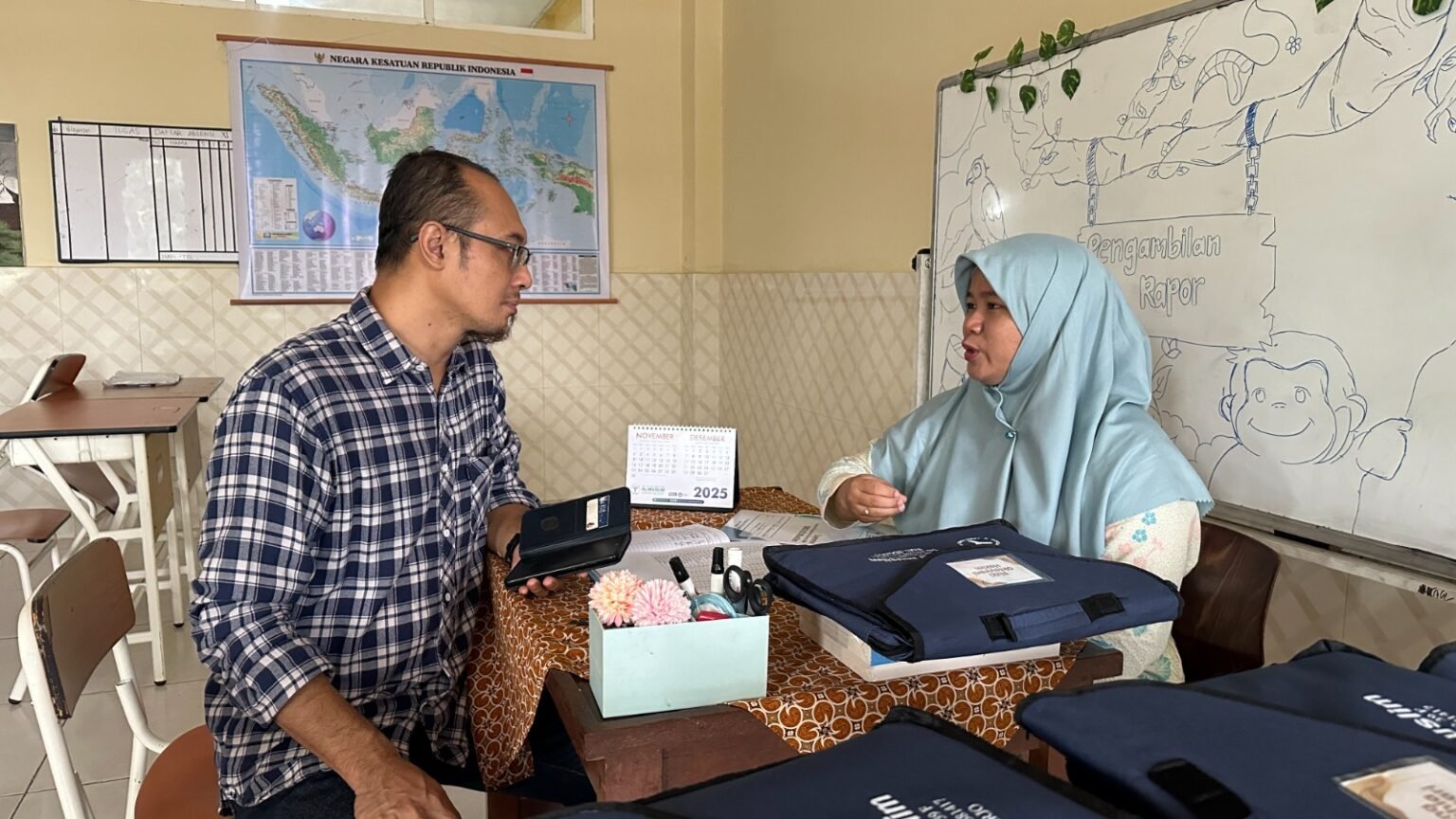 Melalui Pengambilan Rapor, SMA Al Muslim Bangun Kolaborasi Pendidikan Berbasis Karakter