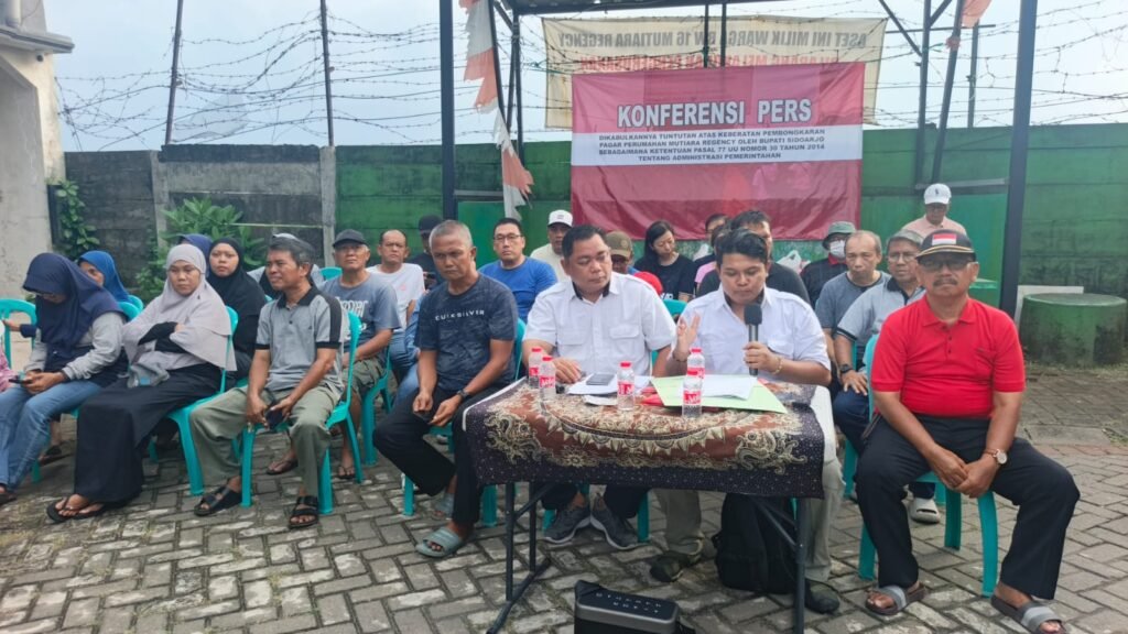 Keberatan Warga Mutiara Regency Dikabulkan, Rencana Pembongkaran Tembok Dinyatakan Gugur