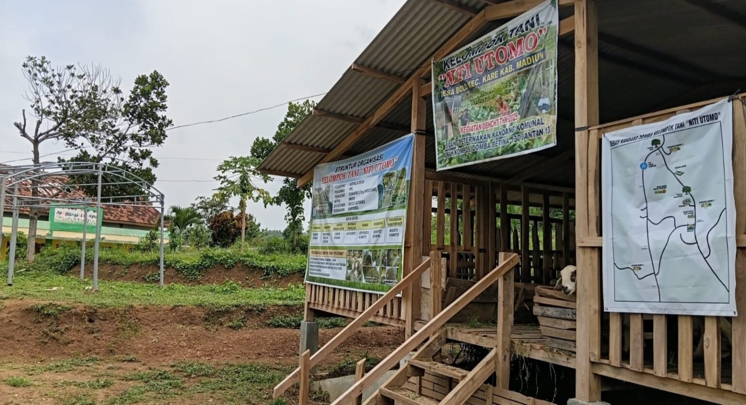 Poktan “Niti Utomo” Desa Bolo Madiun Siap Produksi Pupuk Organik Besutan UPPO