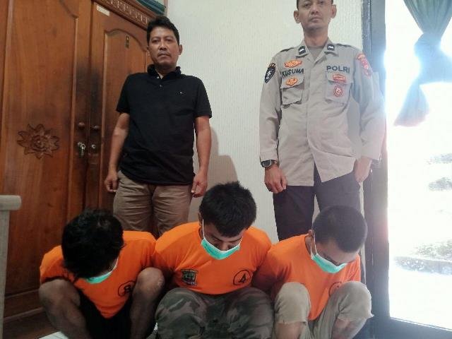 Tiga Residivis Curanmor Kompak Curi Motor