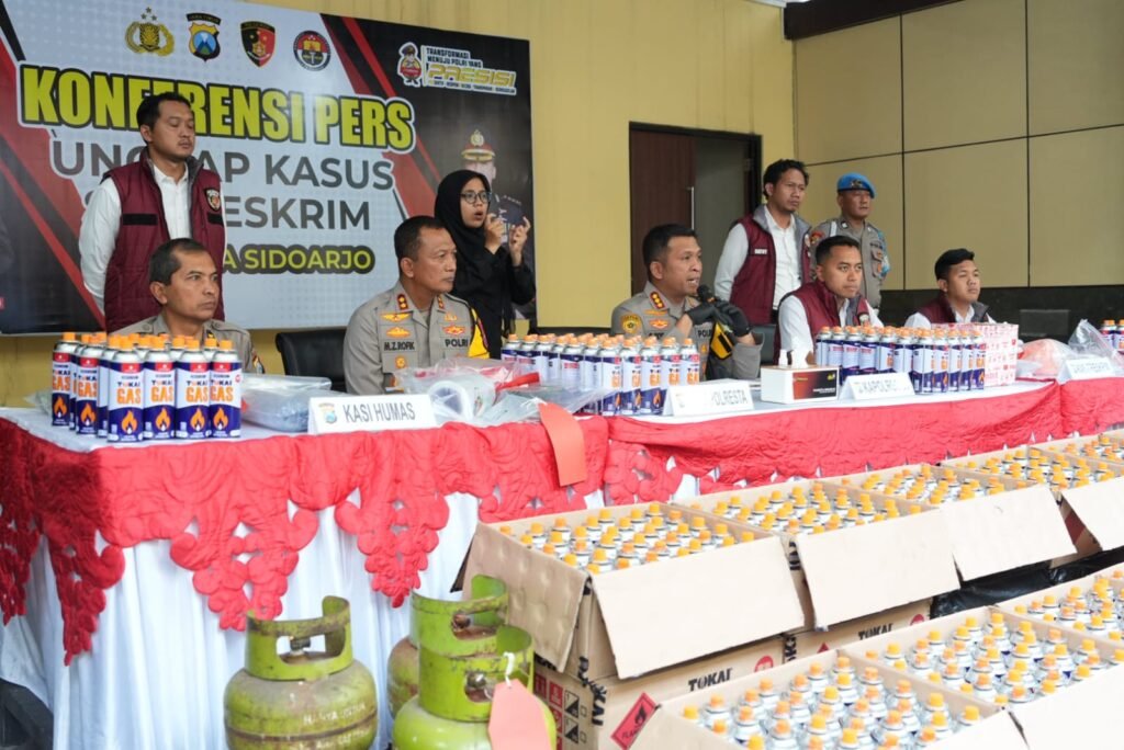 Kasus Pengoplosan LPG Terungkap, Ribuan Tabung Gas Portabel Disita