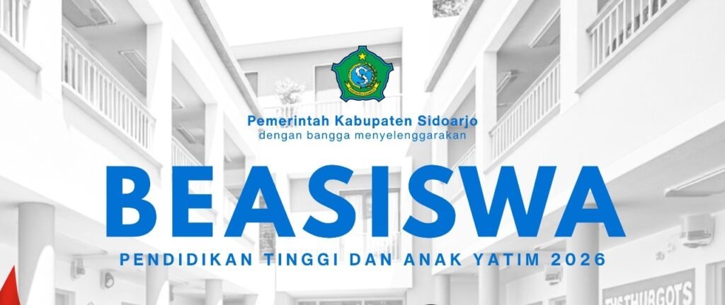 Pemkab Sidoarjo Luncurkan Program Beasiswa 2026 untuk 4.000 Penerima Manfaat