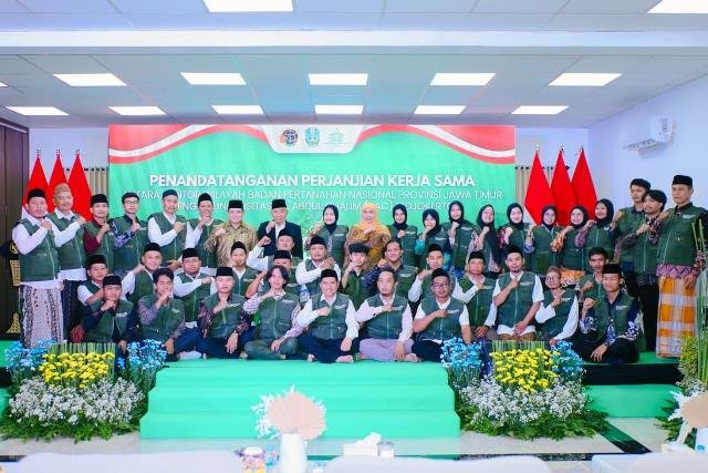 Jatim Percepat Sertifikasi Tanah untuk Sosial Keagamaan