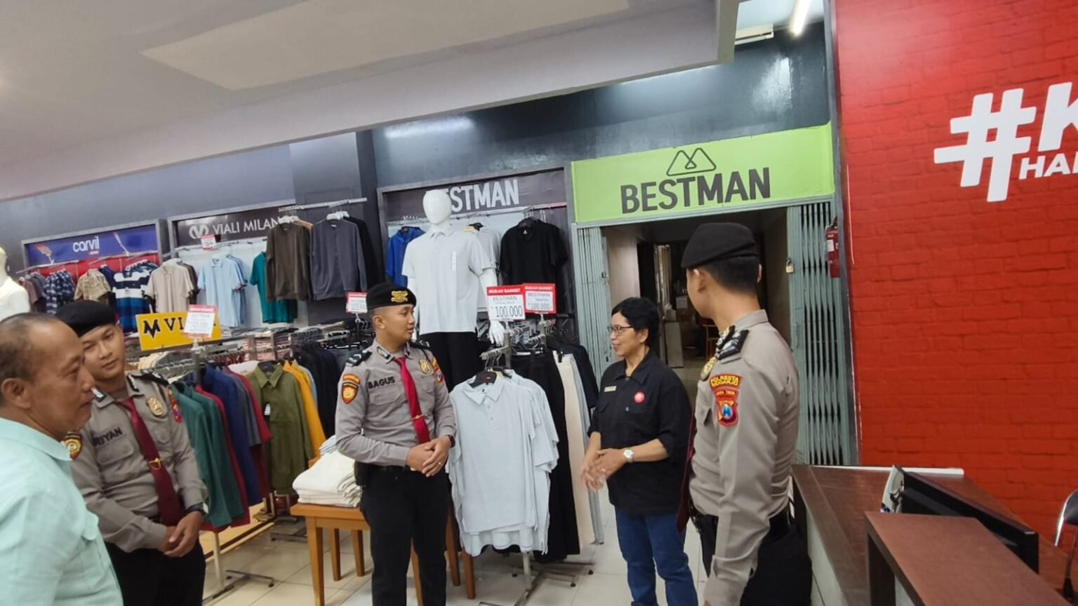 Sat Samapta Polresta Sidoarjo Patroli Objek Vital, Cegah Kejahatan 3C dan Premanisme