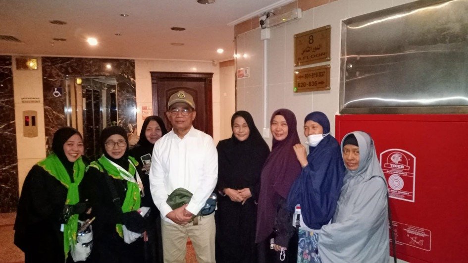 Amirul Haj Muhadjir Effendy Sidak Jamaah Haji di Syisyah, Soroti Persiapan Armuzna