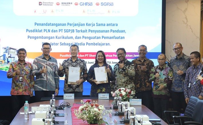 PLN NP dan SGPJB Luncurkan Simulator Boiler USC 1.000 MW untuk Pelatihan Operator Pembangkit