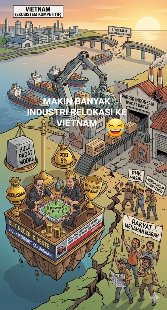Waralaba Kartel Politik di Indonesia