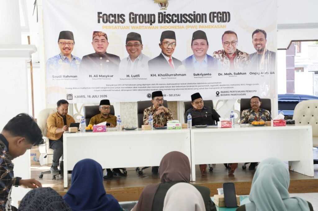 Banyak Posisi OPD Dijabat Plt, PWI Pamekasan Bedah Tata Kelola Birokrasi