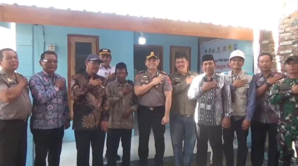 Bedah Rumah Mbah Sojo Tuntas, Bupati dan Kapolres Hadiri Peresmian