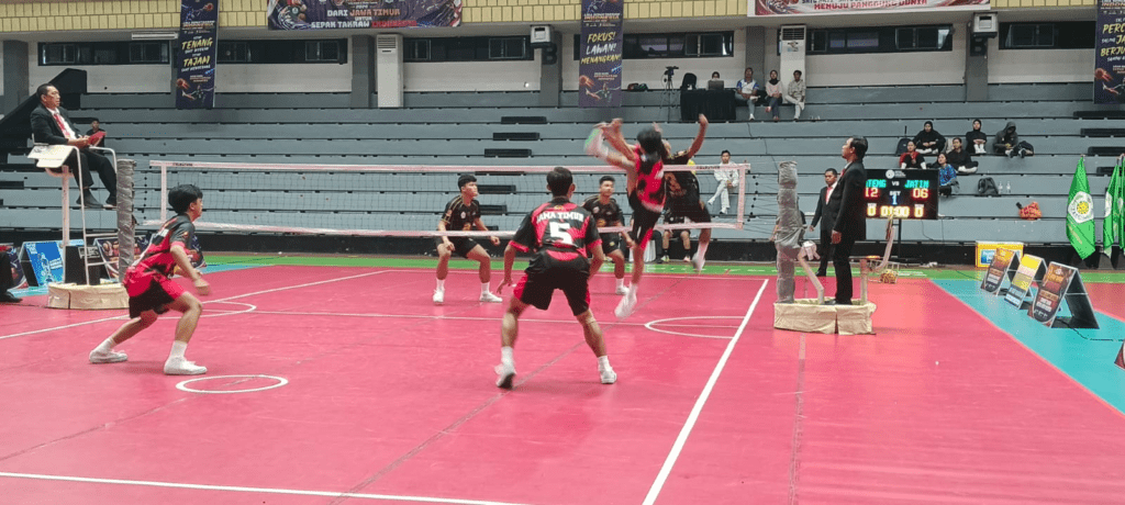 Takraw Jatim Kalah dari Tim Jateng