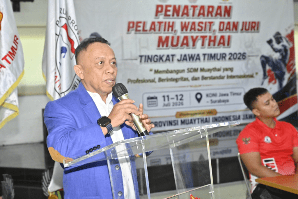 Jelang PORPROV, Muaythai Jatim Perkuat Kualitas Wasit, Pelatih dan Juri
