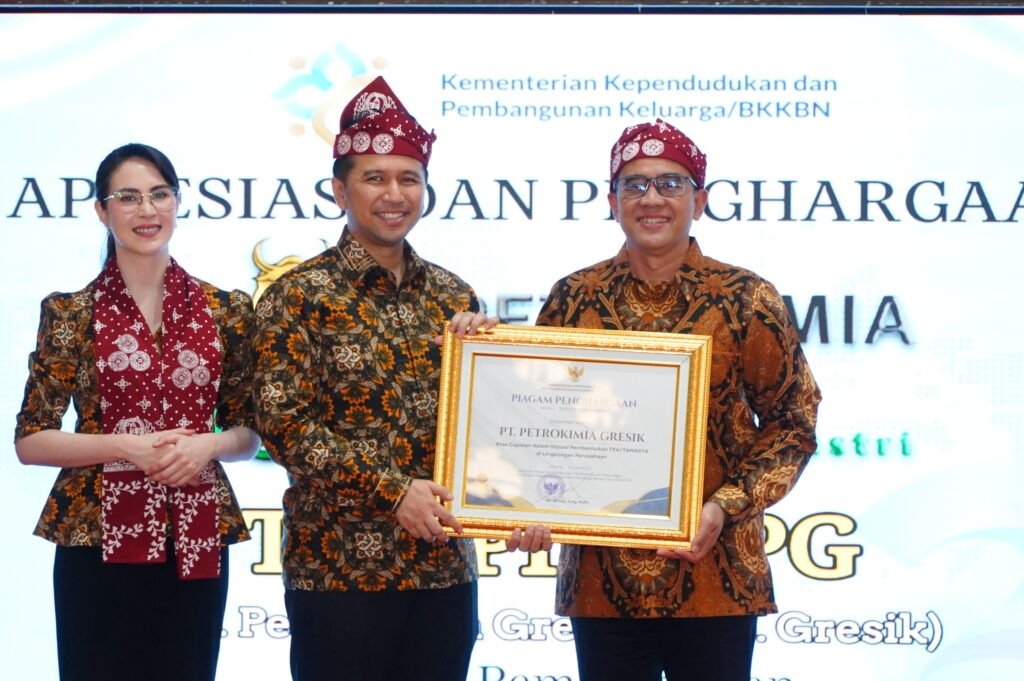 Daycare Petrokimia Gresik Antar Perusahaan Raih Penghargaan BKKBN Jawa Timur