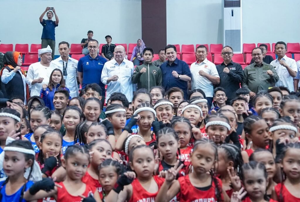 Muaythai Naik Kelas, Erick Thohir Puji LaNyalla: Lihai Bangun Olahraga dari Grassroots