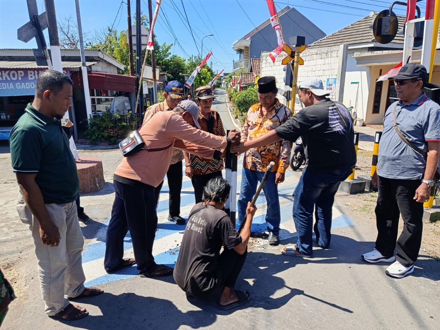 Patok JPL 69 Gelam Dicabut, Arus Lalu Lintas Sidoarjo Diharap Lancar