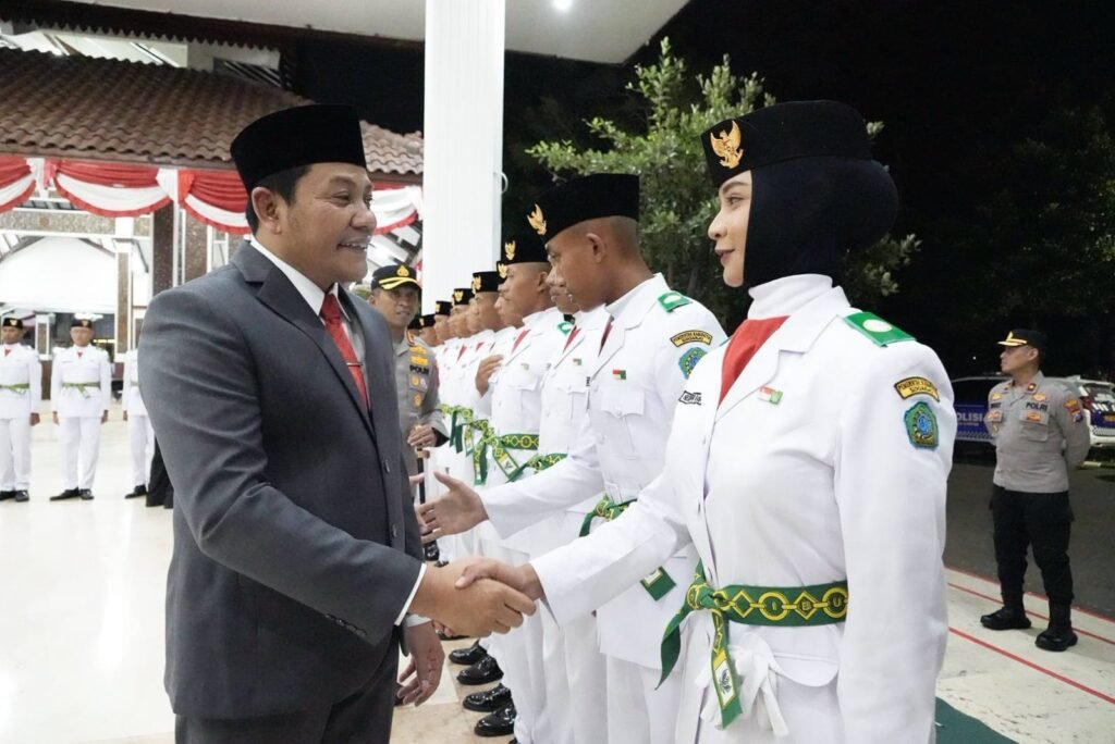 77 Paskibraka Sidoarjo 2026 Resmi Dikukuhkan
