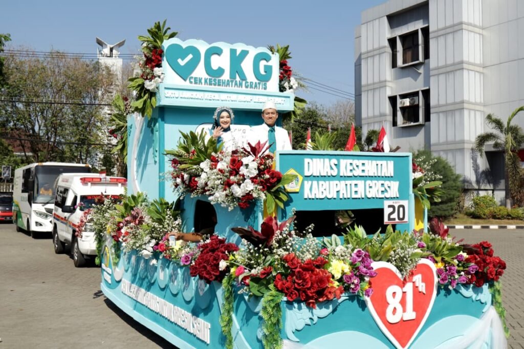 Gresik Merdeka Carnival 2026: 24 Mobil Hias dan 71 Barisan Semarakkan HUT ke-81 RI