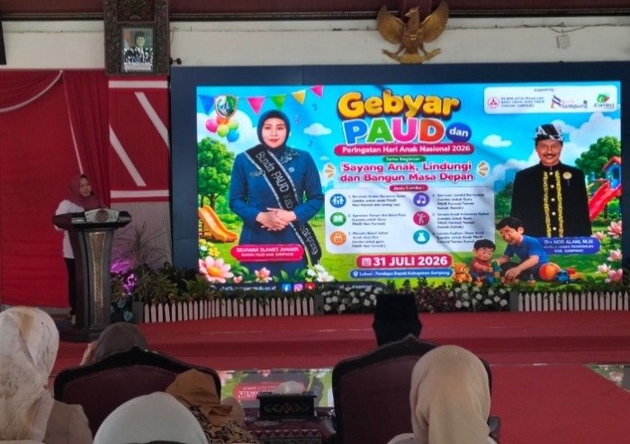 Semarakkan Hari Anak Nasional 2026, Disdik Sampang Gelar Gebyar PAUD di Pendopo Trunojoyo