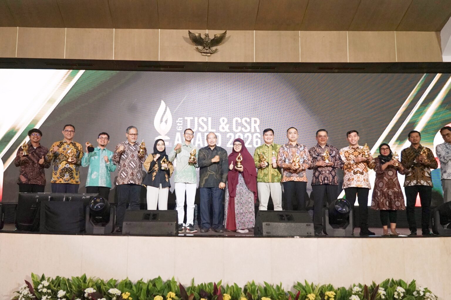 Kelola 194 Ton Sampah, Petrokimia Gresik Raih Gold TJSL & CSR Award 2026