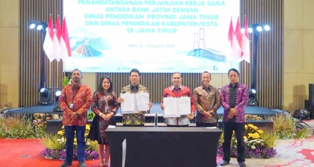 Bank Jatim dan Dinas Pendidikan Jatim Perkuat Layanan Perbankan untuk Satuan Pendidikan