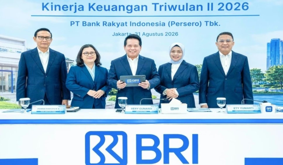 Laba BRI Tembus Rp31,2 Triliun di Triwulan II 2026, Tumbuh 17,5 Persen