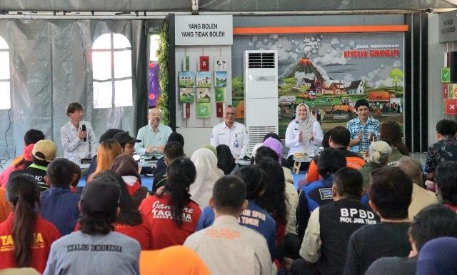 Kolaborasi BRIN dan Jepang, Relawan Bencana Dapat Pemeriksaan Kesehatan di PBDP Jatim