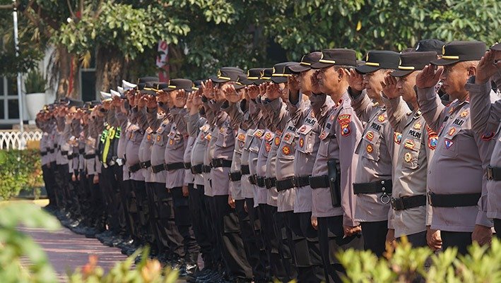 Kapolresta Sidoarjo Tekankan Deteksi Dini di Apel Siaga Kamtibmas