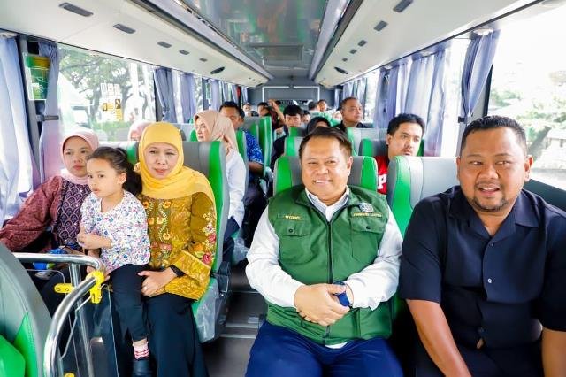Kado HUT ke-81 RI, Trans Jatim Gratis Seharian