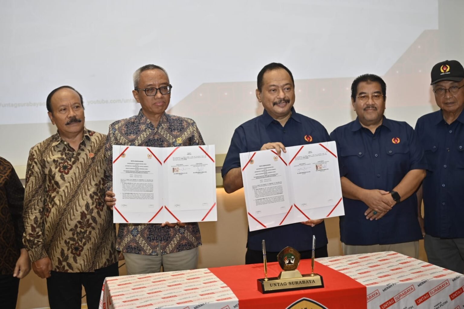 KONI Jatim dan Untag MoU Membangun SDM Olahraga