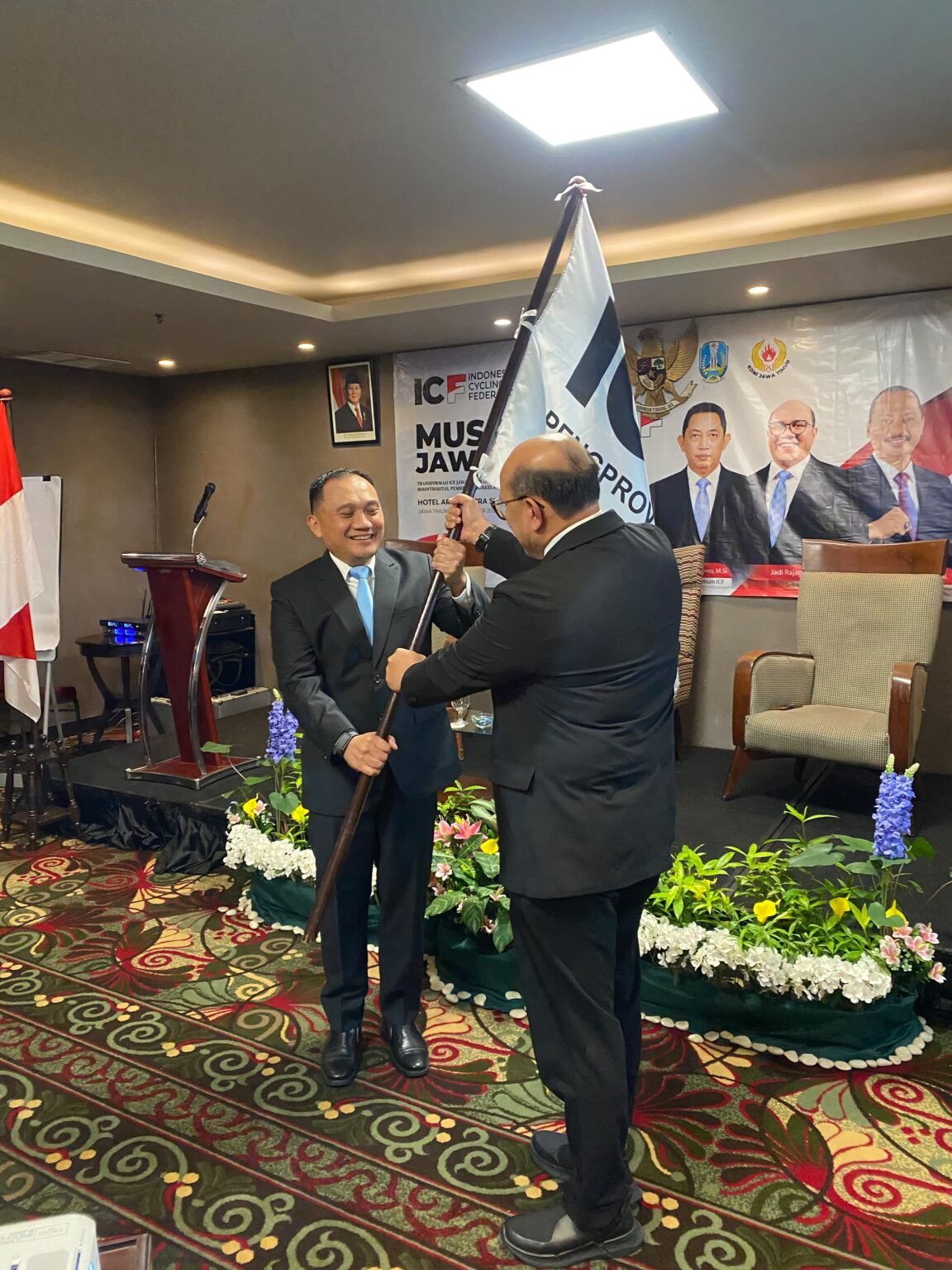 Wakalpolda Brigjen Pasma Royce Nahkodai ICF Jatim