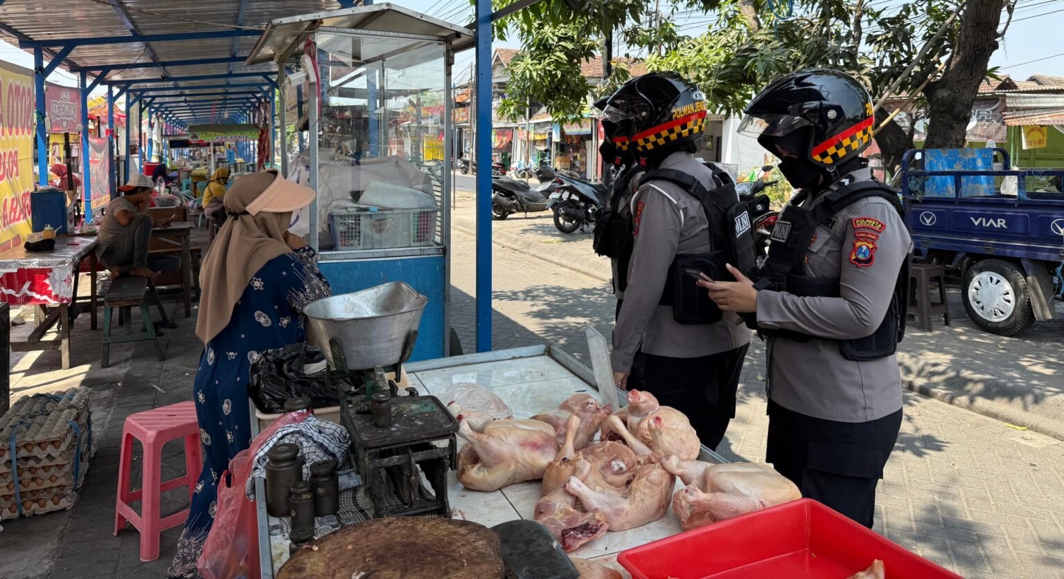 Polwan Jenggala Presisi Polresta Sidoarjo Intensifkan Patroli Roda Dua