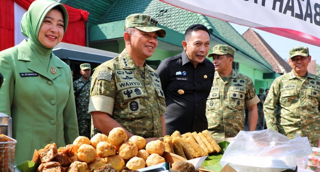 Bazar Murah HUT ke-81 TNI Digelar di Kota Malang, Sediakan Sembako dan Produk UMKM