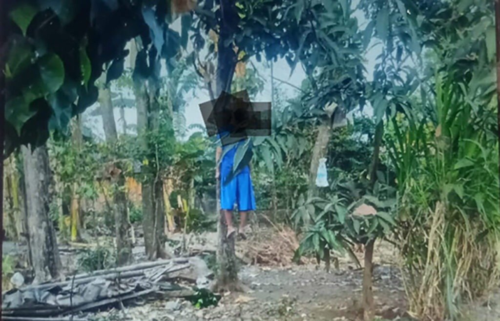 Kakek Pendiam Gantung Diri di Pohon Mangga Dekat Masjid Desa Tanjung Magetan