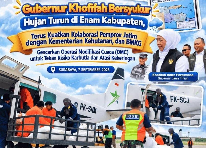 OMC Tekan Risiko Karhutla dan Atasi Kekeringan